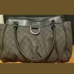 SOLD  SOLD!!!!!🔥GUCCI D RING GG HOBO TOTE
